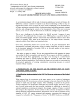 French Non-paper on Illicit Air Transport of SALW and their ammunitions