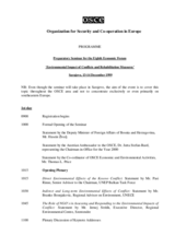 Consolidated summary of the preparatory seminar for the 8th Economic Forum Consolidated summary of the preparatory seminar for the 8th Economic Forum