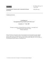 Written contribution by Edward Christie, Economist at the Vienna Institute for International Economic Studies (wiiw) and Jonas Graetz, Doctoral Fellow at the Stiftung Wissenschaft und Politik (SWP), Research Division Russia/CIS Written contribution by Edward Christie, Economist at the Vienna Institute for International Economic Studies (wiiw) and Jonas Graetz, Doctoral Fellow at the Stiftung Wissenschaft und Politik (SWP), Research Division Russia/CIS