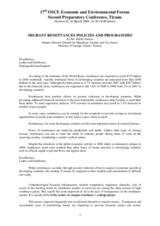 Presentation by Melih Ulueren, Deputy Director General for Migration, Asylum and Visa Issues at the Ministry of Foreign Affairs, Turkey Presentation by Melih Ulueren, Deputy Director General for Migration, Asylum and Visa Issues at the Ministry of Foreign Affairs, Turkey