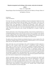 Presentation by Damjan Bergant, Head of the OSCE and CoE Department, Ministry of Foreign Affairs, Slovenia Presentation by Damjan Bergant, Head of the OSCE and CoE Department, Ministry of Foreign Affairs, Slovenia