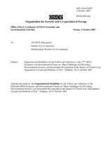 Organizational modalities