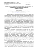 Contribution by Ilya Trombitsky, Eco-TIRAS International Environmental Association of River Keepers, Moldova Contribution by Ilya Trombitsky, Eco-TIRAS International Environmental Association of River Keepers, Moldova