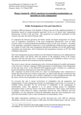 Presentation by Natalia Alexeeva, Director General, Center for Trans-boundary Cooperation, St.Petersburg Presentation by Natalia Alexeeva, Director General, Center for Trans-boundary Cooperation, St.Petersburg