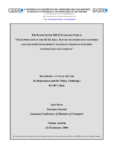 Presentation by Jack Short, European Conference of Ministers of Transport