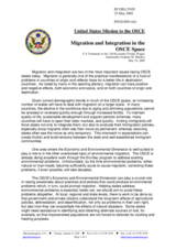 Statement by the Delegation of the United States of America