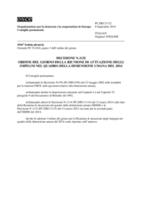 Decisione N.1132 del Consiglio permanente