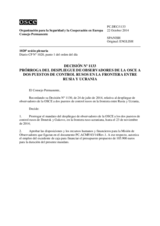 Decisión Nº 1133 del Consejo Permanente