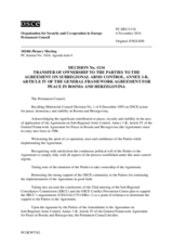 Permanent Council Decision No. 1134