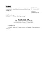 Beschluss Nr. 1148 des Ständigen Rates