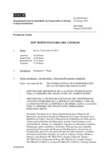 Diario de la 1035ª Sesión plenaria del Consejo Permanente 