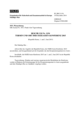 Beschluss Nr. 1154 des Ständigen Rates