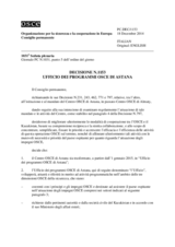 Decisione N.1153 del Consiglio permanente