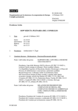 Giornale della 1039a Seduta plenaria del Consiglio permanente