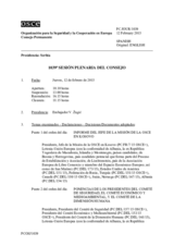 Diario de la 1039ª Sesión plenaria del Consejo Permanente 