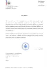 Response by the Delegation of Liechtenstein to the Questionnaire on the Code of Conduct on Politico-Military Aspects of Security