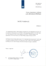 Response by the Delegation of the Netherlands to the Questionnaire on the Code of Conduct on Politico-Military Aspects of Security