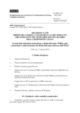 Decisione N.1170 del Consiglio permanente