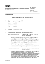 Giornale della 1052a Seduta plenaria del Consiglio permanente