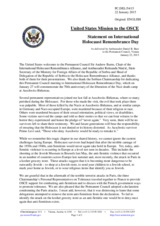 Statement by the Delegation of the United States of America in response to the addresses by Mr. Andrew Burns and by Ambassador Roksanda Ninčić
