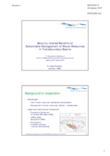 Presentation by Dr. Dejan Komatina, Secretary