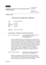 Giornale della 1056a Seduta plenaria del Consiglio permanente