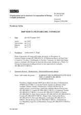 Giornale della 1060a Seduta plenaria del Consiglio permanente