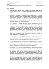 Statement by H.E. Ignacio IBANEZ, Secretary of State for Foreign Affairs