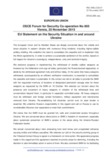 Statement by the Luxembourgian EU Presidency on the situation in and around Ukraine 