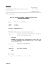 Journal of the 1081st Special Plenary Meeting of the Permanent Council