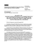 Forum for Security Co-operation Decision No. 6/03 (es)