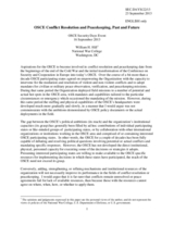 Session 3, Statement by Dr. William Hill, National War College, Fort McNair