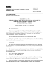 Permanent Council Decision No. 798