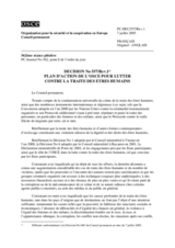 Décision No 557/Rev.1* plan d’action de l’OSCE pour lutter contre la traite des êtres humains