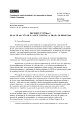 Decisión Nº 557/Rev.1* plan de acción de la OSCE contra la trata de personas