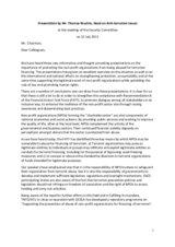 Preventing the abuse of non-profit organizations for terrorist financing