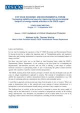 Presentation of the Good Practices Guide on Non-Nuclear Critical Energy Infrastructure Protection (NNCEIP) from Terrorist Attacks Focusing on Threats Emanating from Cyberspace 