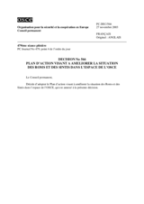 Le Conseil permanent Decision No. 566