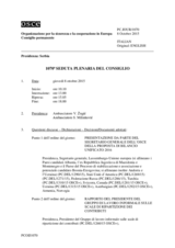 Giornale della 1070a Seduta plenaria del Consiglio permanente