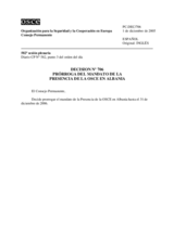 Permanent Council Decision No. 706 (es)