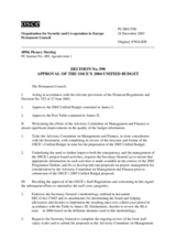 Permanent Council Decision No. 590