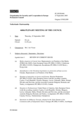 Journal of the 468th Plenary Meeting of the Permanent Council