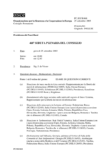 Journal of the 468th Plenary Meeting of the Permanent Council (it)