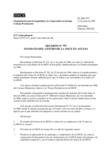 Permanent Council Decision No. 797 (es)