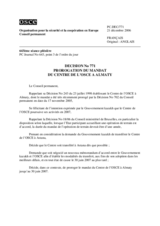Permanent Council Decision No.771 (fr)