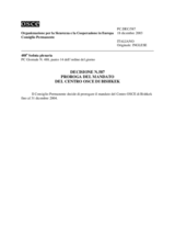 Permanent Council Decision No. 587 (it)