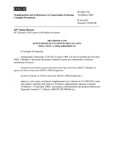 Permanent Council Decision No. 339 (it)