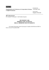 Permanent Council Decision No. 584 (it)