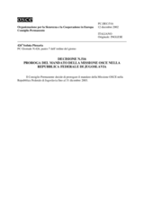 Permanent Council Decision No. 516 (it)