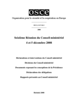 Helsinki Ministerial Council Document (fr)